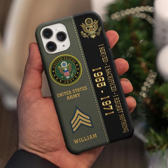 Discover Customized US Military Phone Case