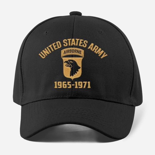 Discover Customized U.S Veteran Army Divisions Embroidered Baseball Cap
