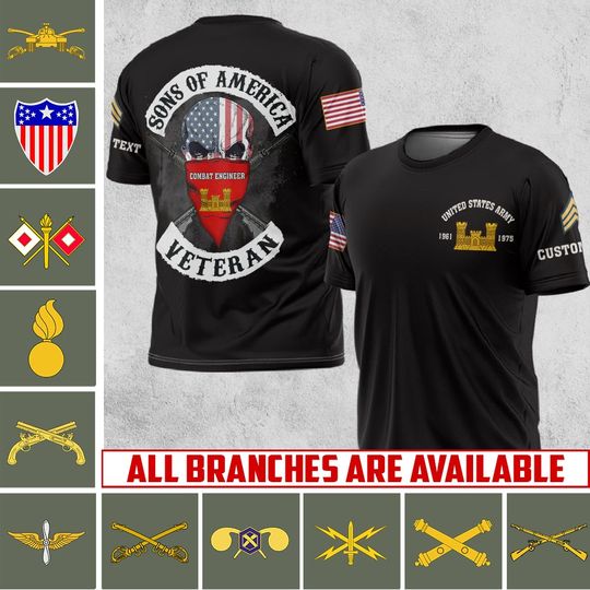 Discover Customized Army Branches Shirts