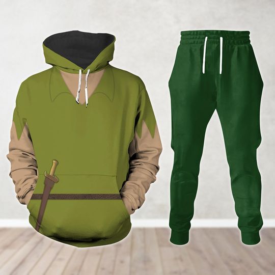 Discover Disneyyy peterr pann Costume Hoodie, Men Joggers, Magicc Kingdom Shirt, Disneyyland Family Cosplay, Disneyyy Adventure Merch, Halloween Gift