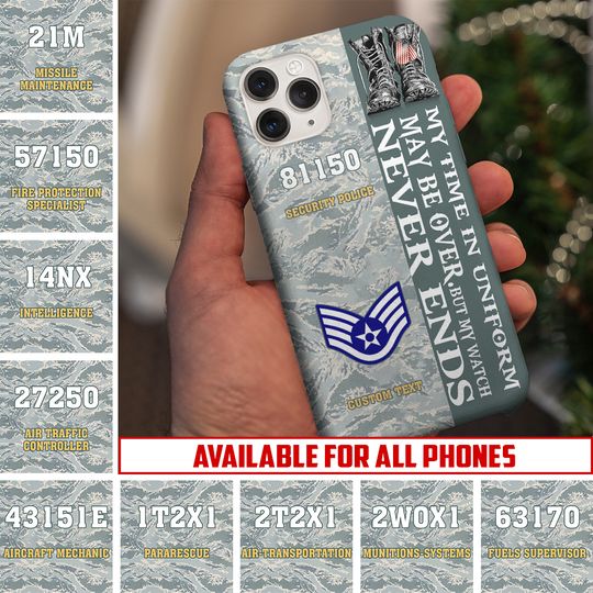Discover Customized AFSCS Phone Case