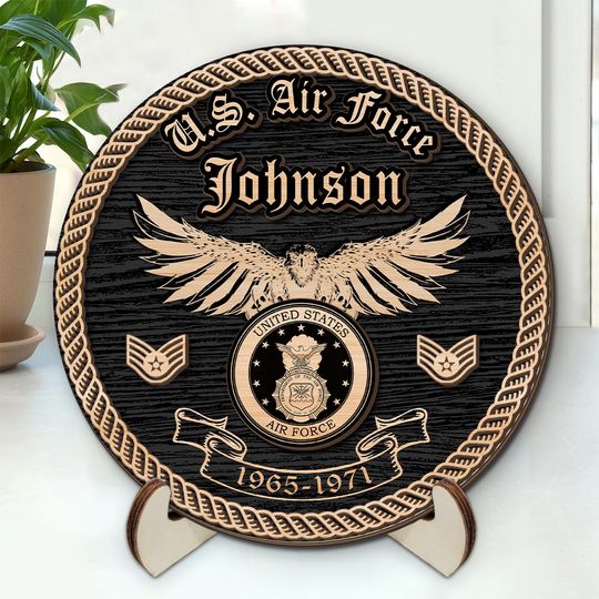 Discover Customized U.S Veteran USAF Badges