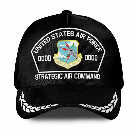 Discover Customized Air Force Insignias Classic Cap Hat All Over Printed