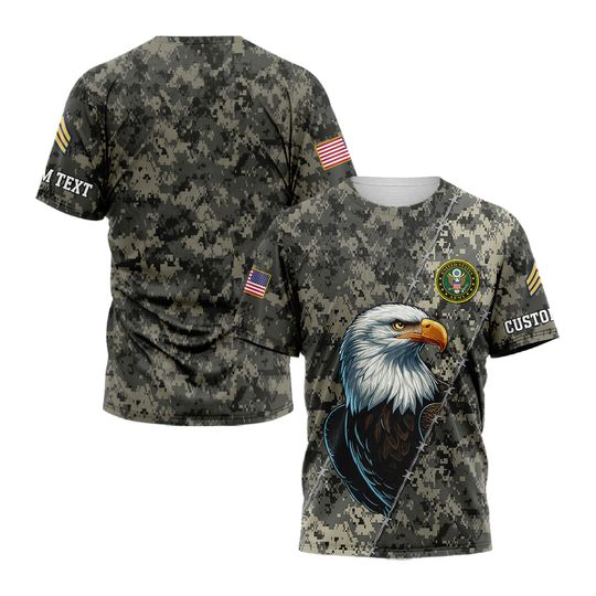 Discover Customized US Eagle 3D T-Shirt