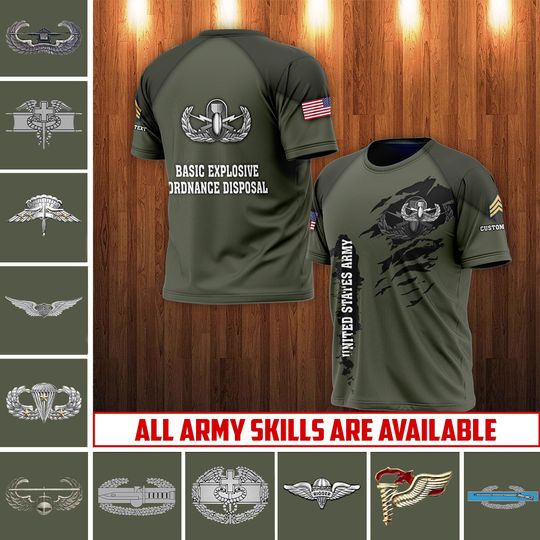 Discover Customized Army Skill Badge