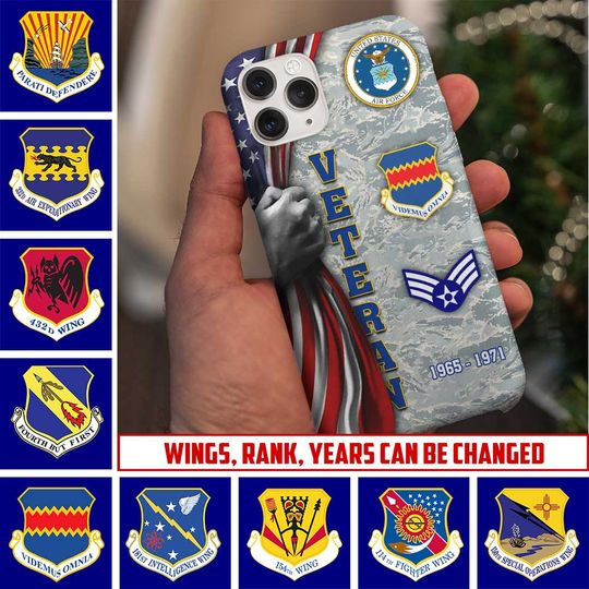 Discover Customized USAF Wings Phone Case