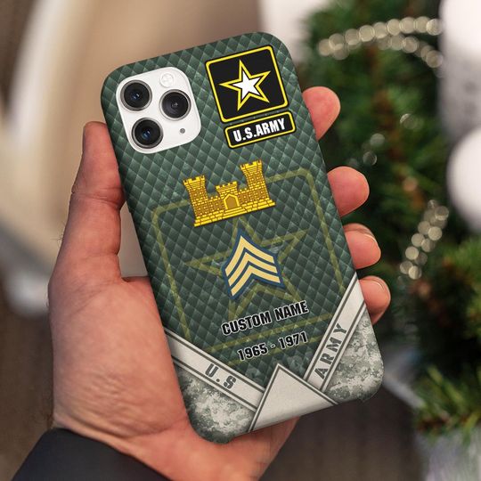 Discover Customized US Army Branches Phone Case