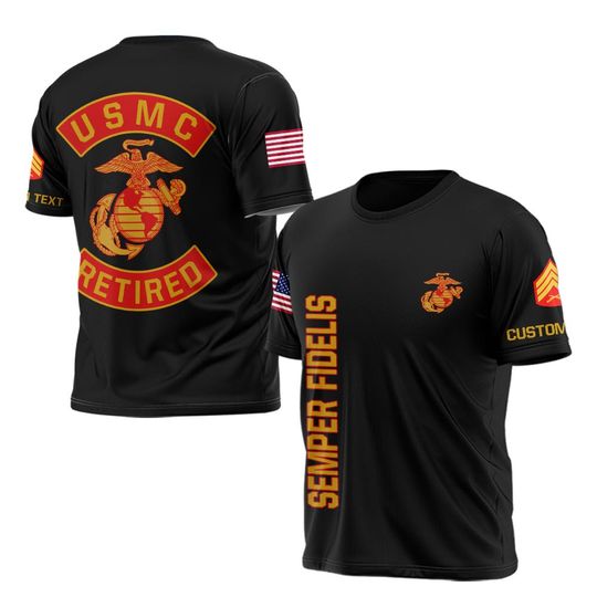 Discover Customized US Veteran Retired