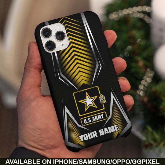 Discover Customized US Veteran Luminous Phone Case
