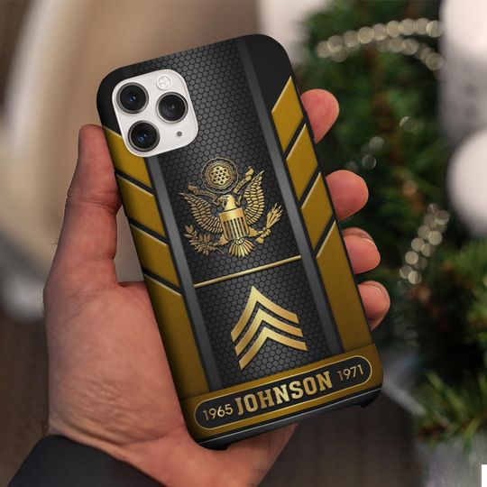 Discover Customized US Military Proudly Served Phone Case