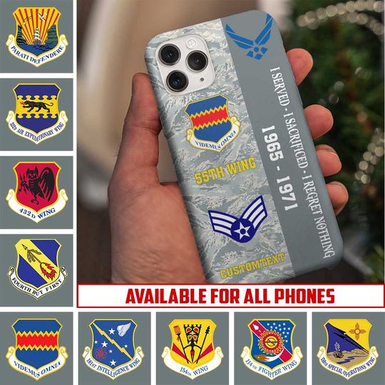 Discover Customized USAF Wings Phone Case