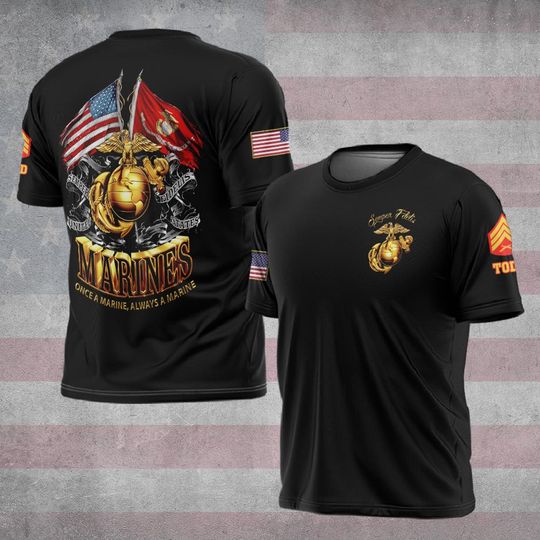 Discover Customized U.S Veteran shirt