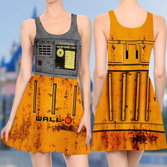 Discover Wall-Ee Fictional Galaxy Robot Dress T-shirt, Wall-Ee Movie Dress, Wall-Ee Fictional Galaxy Robot Dress, Wall-Ee Robot Dress Gift, Gift For Mom