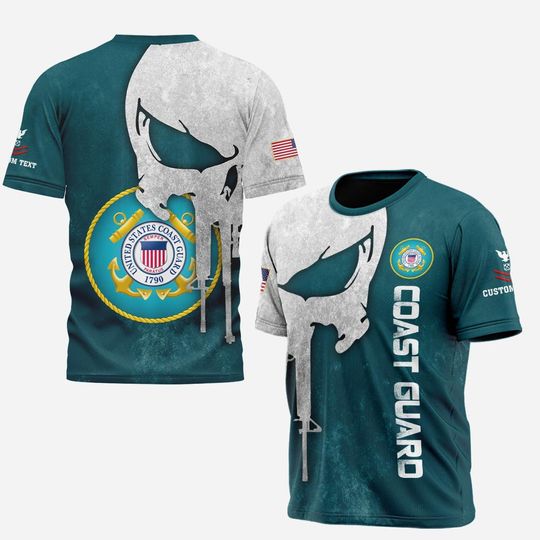 Discover Customized U.S. Coast Guard  3D Shirts