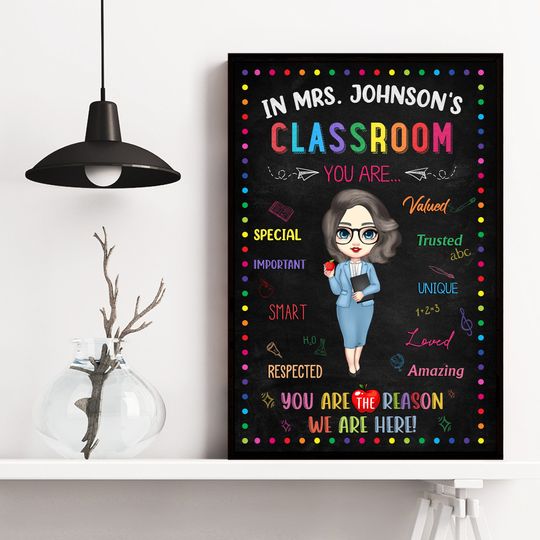 Discover In This Classroom You Are - Personalized Poster
