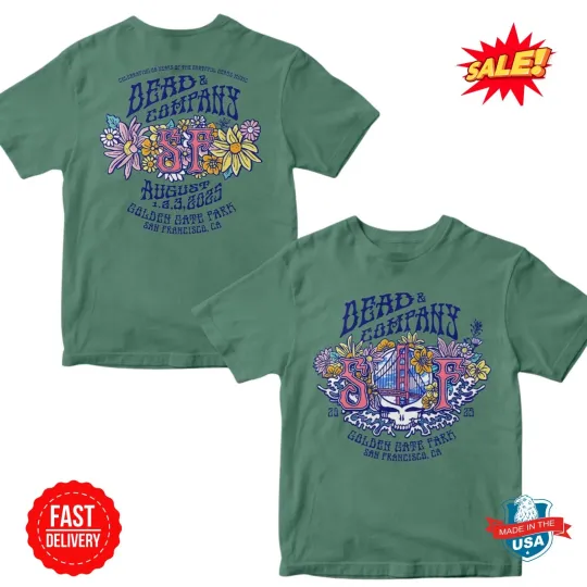 Discover Deadn ad And Company 60 Years Of The Grateful Dad 2025 On August 1 2 And 3 T-Shirt