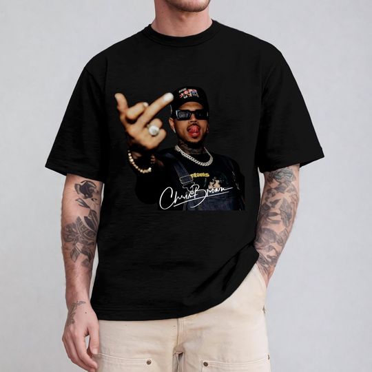 Discover Chris Brown T-Shirt, Hip Hop R&B Fan Shirt, Chris Brown Fan T-Shirt