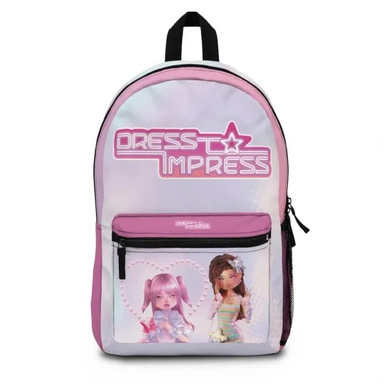 Discover Dress to Impress Backpack, Cute School Bag, Roblox