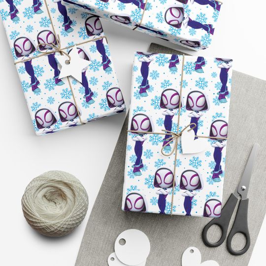 Discover Ghost Spidey Gift Wrap Papers