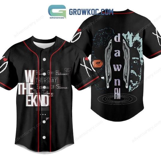 Discover Hurry Up Tomorrow Baseball Jersey, Weeknds Baseball Jersey