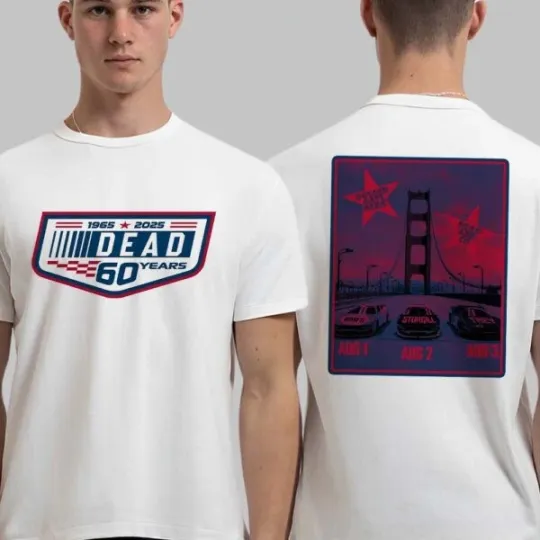 Discover Dead And Company Dead 60 Years Anniversary 1965 T-Shirt Gift Fan