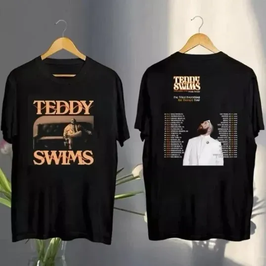 Discover Teddy Swims Tour 2025 T-Shirt, Teddy Swims 2025 Concert Shirt