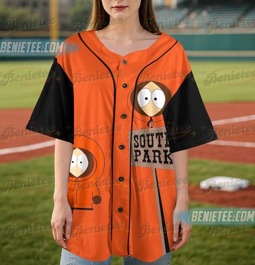 Discover Vintage 1998 South Park baseball Jersey, Vintage Animated TV Show Jersey Shirt