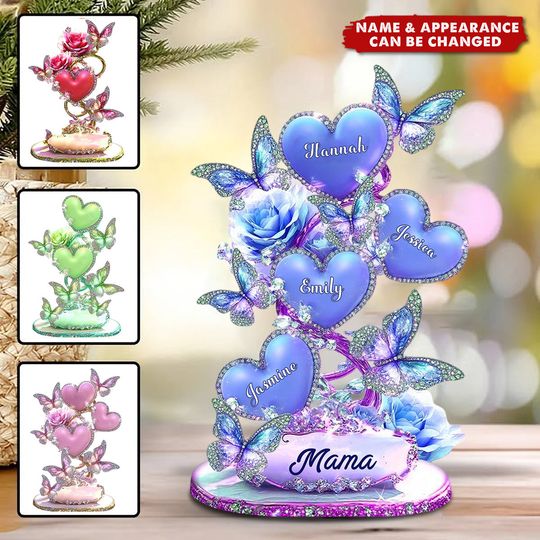 Discover My Sweethearts - Personalized Custom Shaped Acrylic Plaque