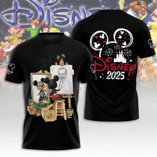 Discover Disneyyy T-Shirt, Zombies Worlds Collide Tour 2025 Shirt