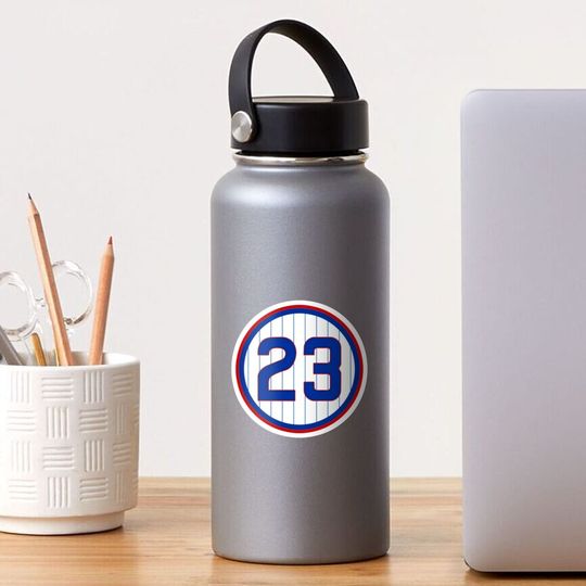 Discover Ryne Sandberg #23 Jersey Number Sticker