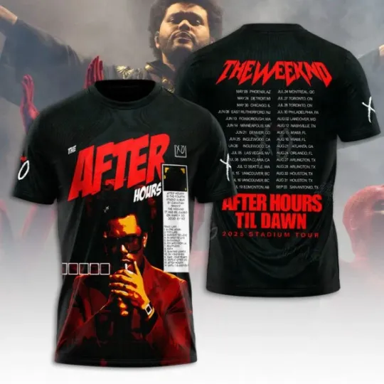 Discover The Wee.knd Tour in 2025 3D T-Shirt S-5XL