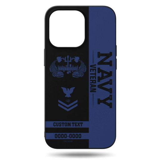 Discover Customized US Navy Badges Veteran Proudly Served Phone Case