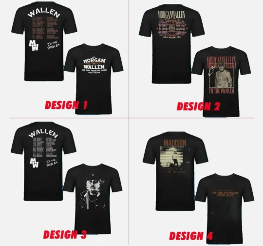 Discover SALE 30% - Wallen Western I’m The Problem 2025 Tour Merch T-Shirt S-5XL