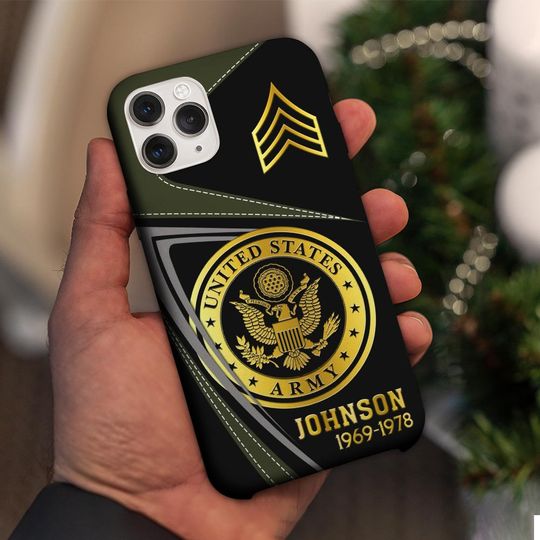 Discover Customized US Military Proudly Served Phone Case