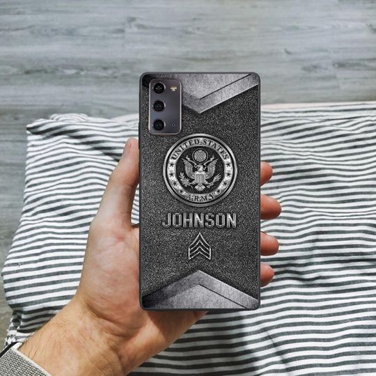 Discover Customized U.S Veteran Proudly Served Phone Case