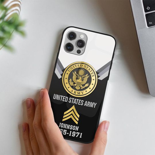 Discover Customized US Military Proudly Served Phone Case
