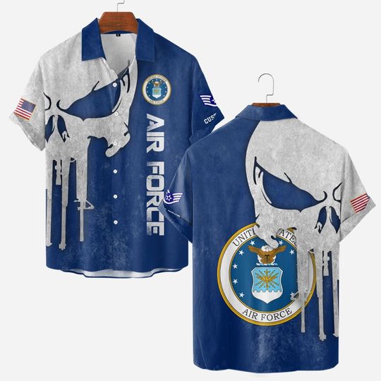 Discover Customized U.S. Air Force 3D Shirts Hawaiian Shirt