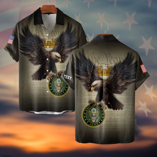 Discover Customized US Army Branches We The People Hawaiian Shirt