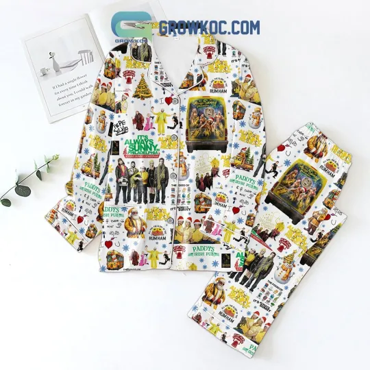 Discover Its Always Sunny In Philadelphia A Very Sunny Christmas Pajamas Set