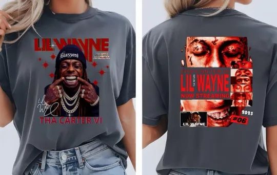 Discover 2 side Lil Wayne The Carter VI Tour shirt, Lil WAYNE Tour 2025 shirt KV38805