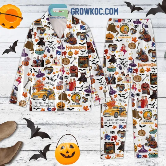 Discover Halloween Town Bennys Taxi Company Pajamas Set