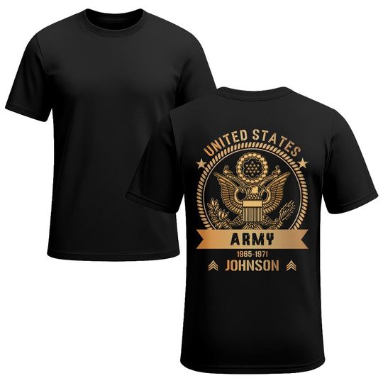 Discover Custom United States Military T-Shirt
