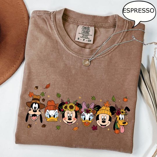 Discover Mouse And Friends Thanksgiving T-Shirt