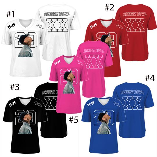 Discover BREEZY BOWL JERSEY '25 (Glow N' the Dark) Football Jersey