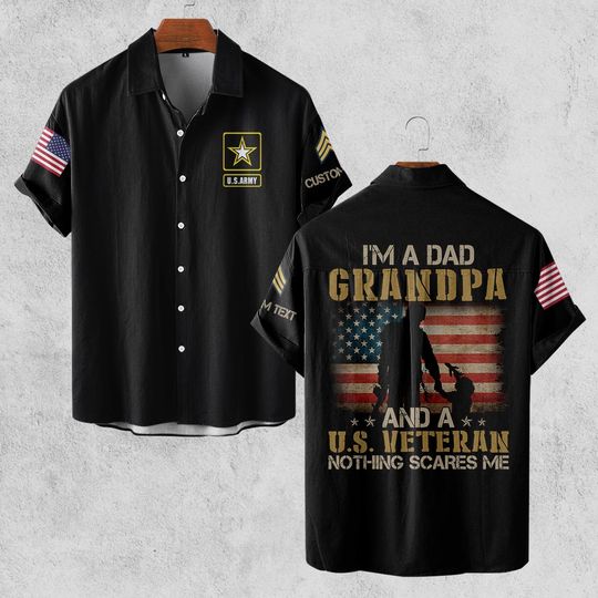 Discover Customized 3D Shirts For Veteran Hawaiian Shirt