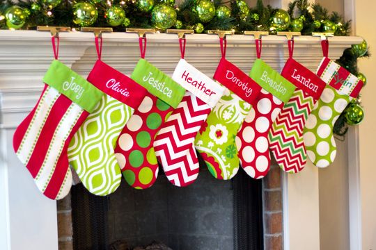 Discover Personalized Christmas Stocking. Monogrammed Christmas Stockings
