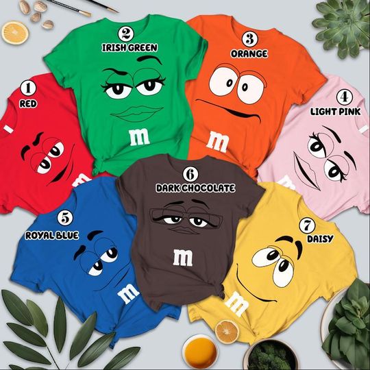 Discover M and M Candy Halloween Costume Shirt, M and M Group Costumes,