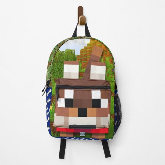 Discover Minecraft Wolf Variants Backpack f