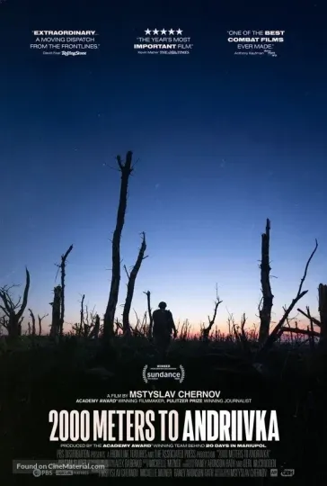 Discover 2000 Meters to Andriivka (2025) movie poster
