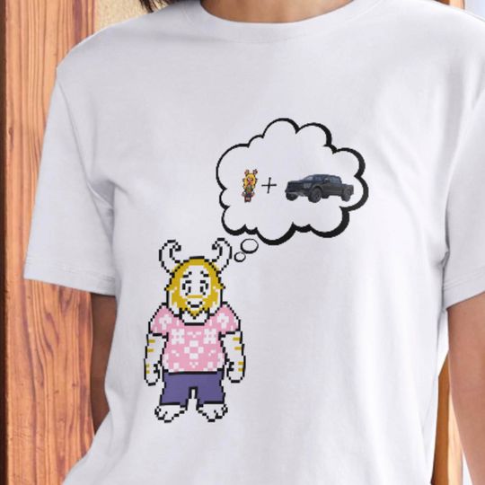 Discover Asgore's thoughtful ideas, Deltarune Asgore Driving Meme Shirt